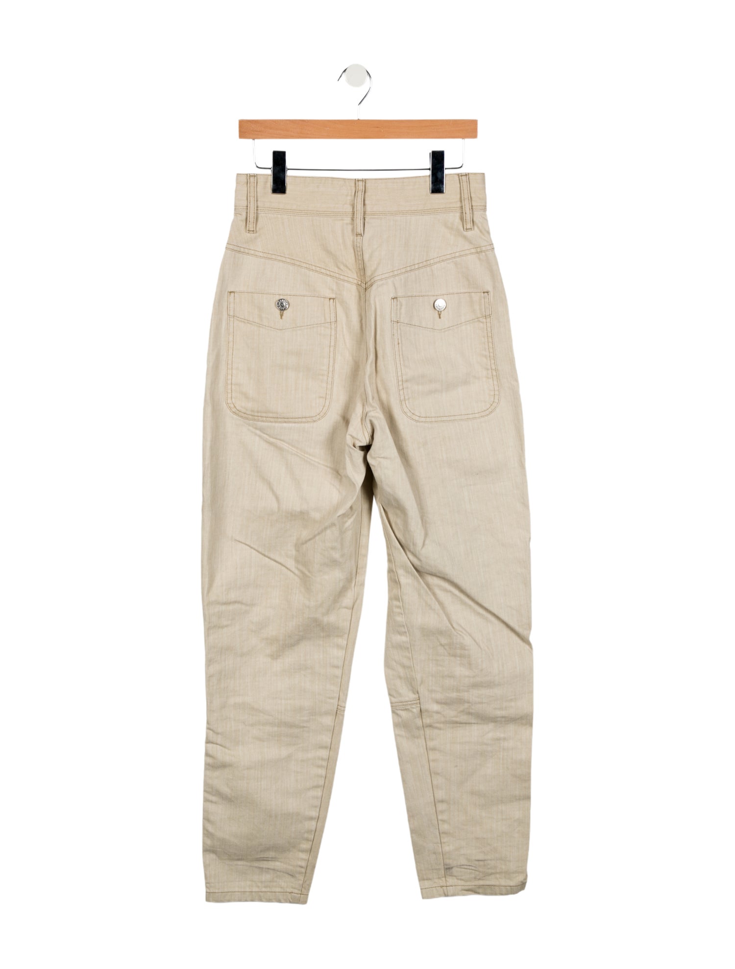 Étoile Isabel Marant High-Rise Straight Leg Jeans